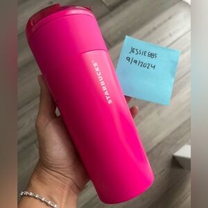 Starbucks Barbie Hot Pink Stainless Steel Tumbler